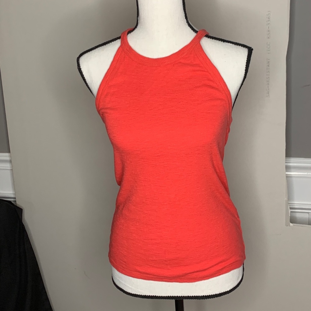 Madewell Tank in bright red